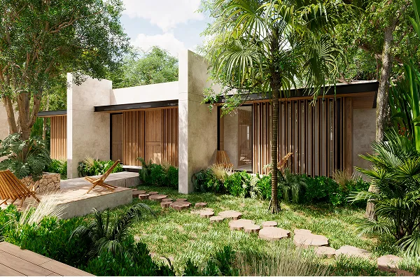 Planos arquitectónicos sobre una mesa